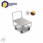 ترالی حمل دیگ استیل