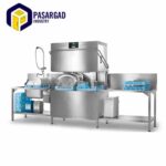 ماشین ظرفشویی صنعتی 55 سبد (2000 تکه) هود تایپ پاسارگاد