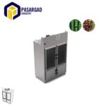یخچال ویترینی تمام استیل چهار درب