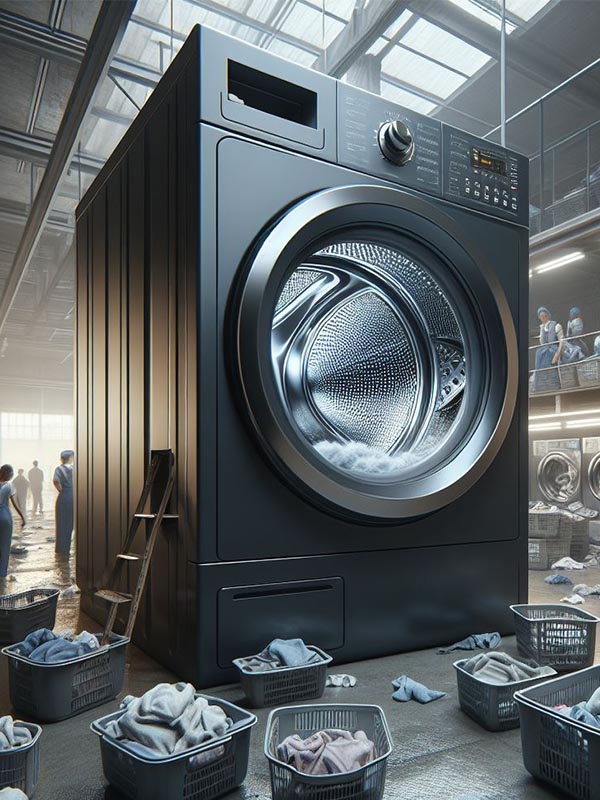 4 روش مراقبت و نگه داری از ماشین لباسشویی صنعتی