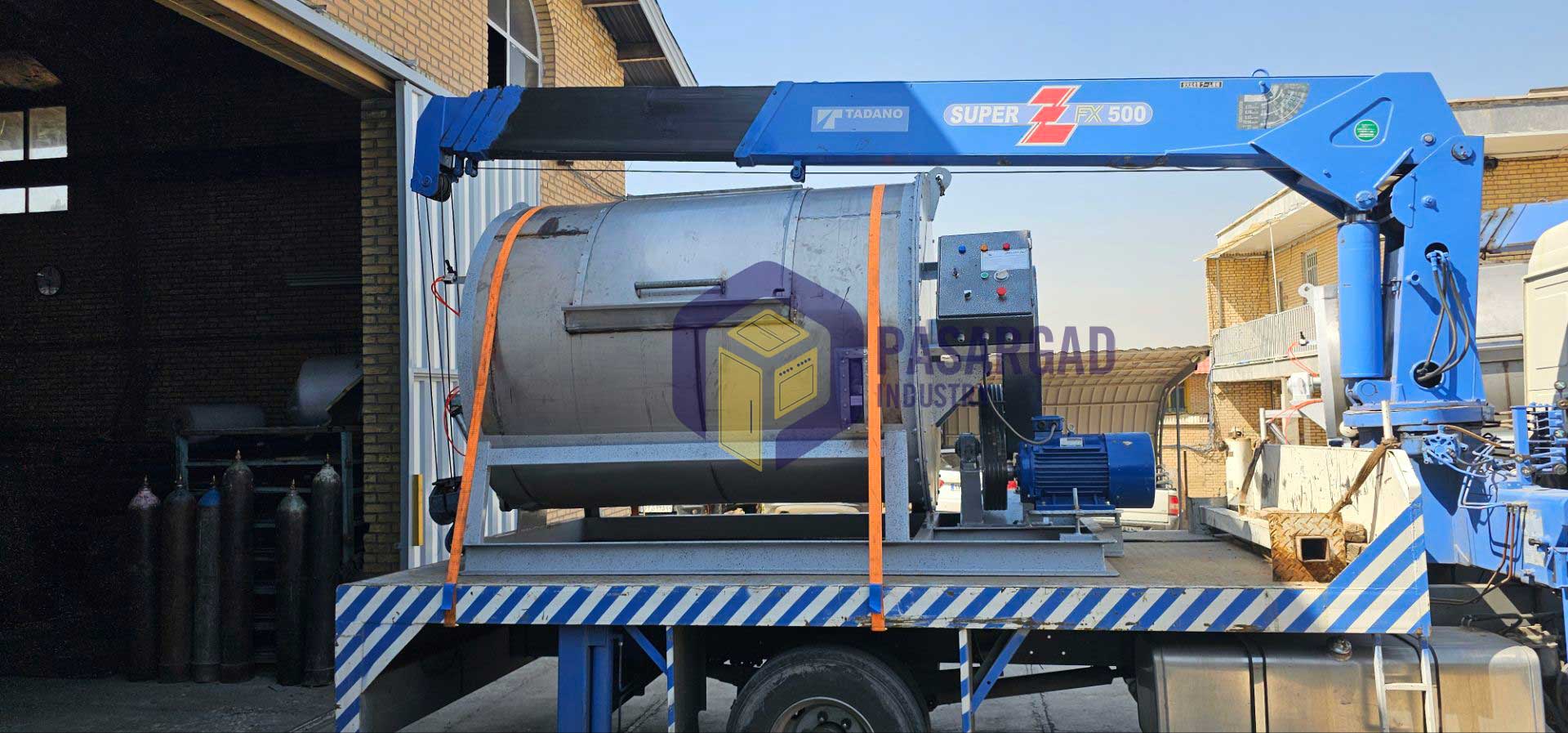 سنگشویی صنعتی 400 کیلوگرم خوابیده